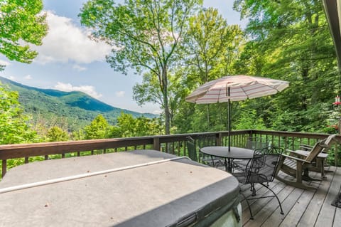 Patio, Hot Tub, View (from property/room), Balcony/Terrace, Mountain view