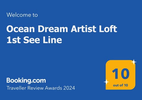 Ocean Dream Artist Loft 1st See Line Condo in Cabarete