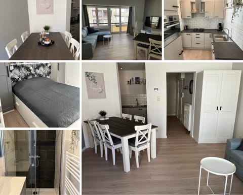 Bathroom, Kitchen or kitchenette, Living room, Seating area, Dining area, Bedroom