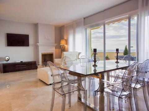 Beachfront penthouse Marbella, Rio Real Playa Condo in Marbella