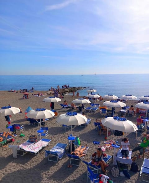 Nearby landmark, Natural landscape, Beach, Sea view, group of guests, sunbed