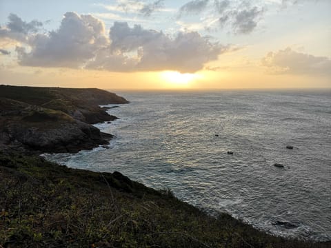 Nearby landmark, Sunset