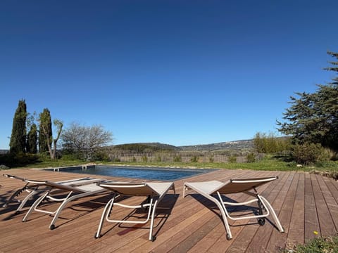 Natural landscape, Swimming pool, sunbed