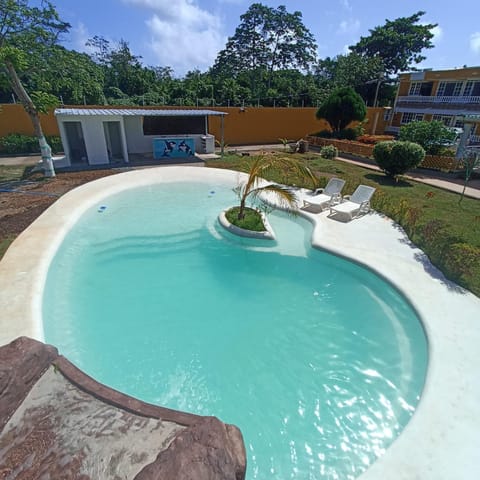 Lounge or bar, Pool view