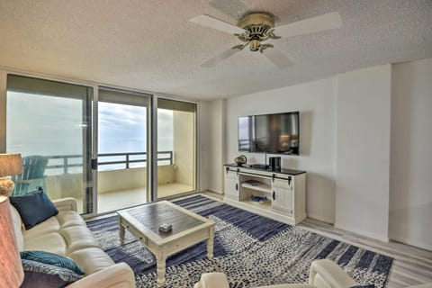 Daytona Beach Shores Condo with Balcony, Views! Apartment in Daytona Beach Shores