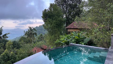 Natural landscape, Mountain view, Pool view, Swimming pool