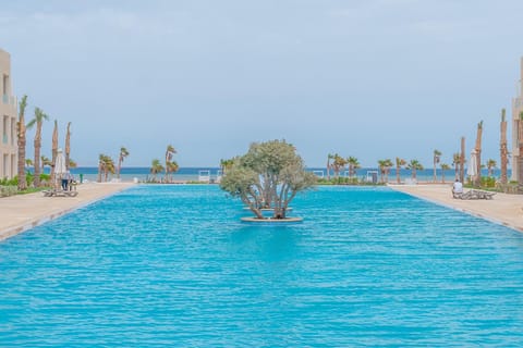 Pool view, Sea view, Swimming pool