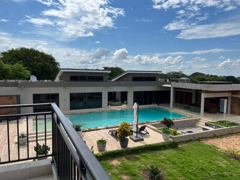 Property building, View (from property/room), Pool view, Swimming pool