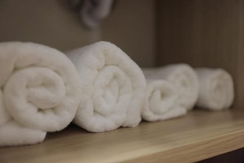 Decorative detail, towels