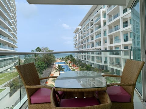 Off site, Balcony/Terrace, Dining area, Sea view, Swimming pool