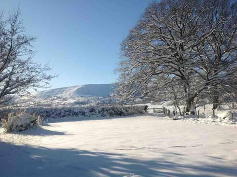 Natural landscape, Winter, Hiking