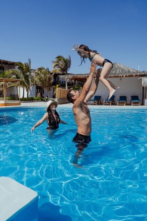 People, Pool view, Swimming pool, children