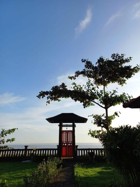 Garden, Sea view