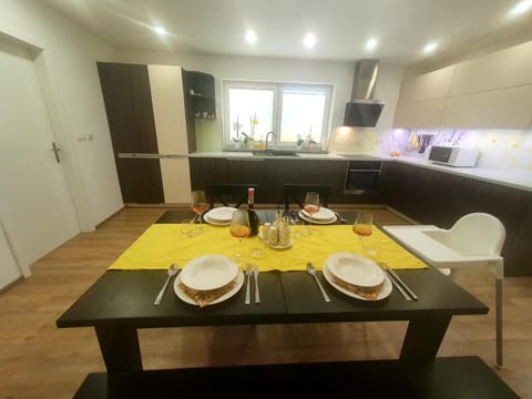 Dining area, kitchen, kitchen