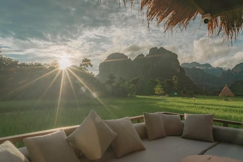 View (from property/room), Mountain view, Sunrise