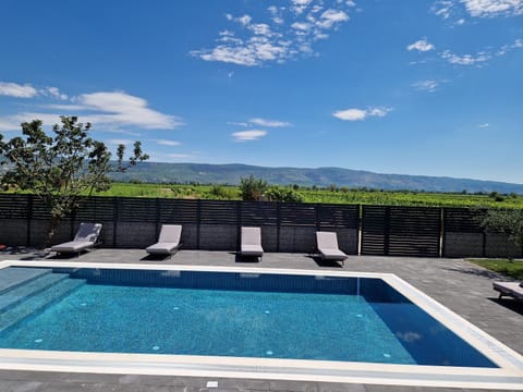 Pool view, Swimming pool, sunbed