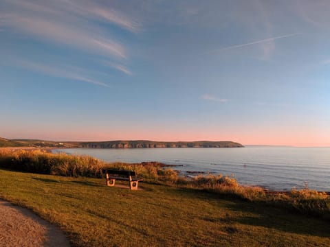 Natural landscape, Beach, Sea view, Sunset