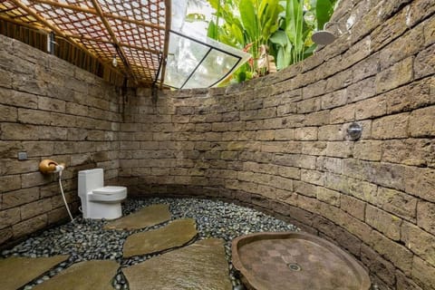 Pondok Indah - 2 bds Eco Bamboo House, Garden Villa in Abiansemal