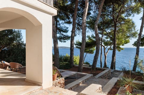 Property building, Patio, Garden, Sea view