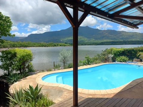 Day, Natural landscape, Mountain view, Pool view, Sea view, Swimming pool