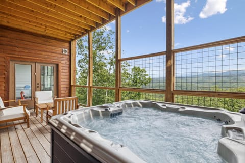 Patio, Hot Tub, View (from property/room), Balcony/Terrace, Mountain view