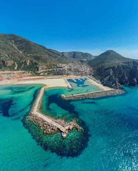 Natural landscape, Bird's eye view, Beach, Sea view