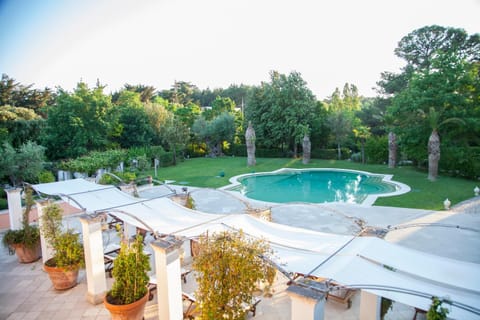 Garden, Pool view, sunbed