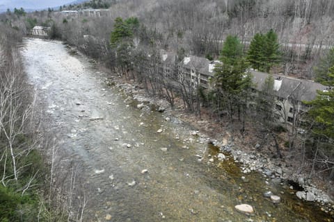 Riverfront Retreat with Deck 1 Mi to Loon Mtn! Condominio in Woodstock