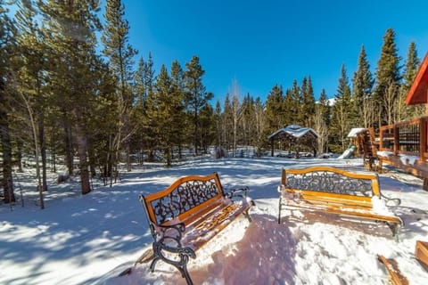 Enjoy the Creek Surrounded by High Mountain Peaks - Creekside Mountain Cabin Haus in Alma