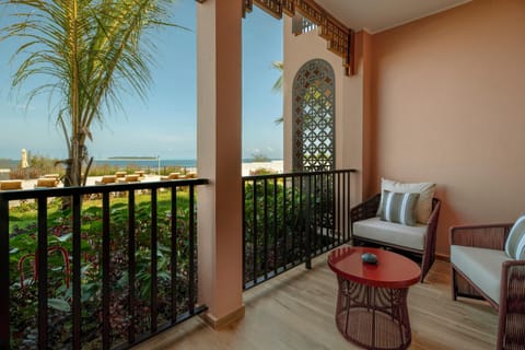 View (from property/room), Balcony/Terrace, Seating area, Sea view