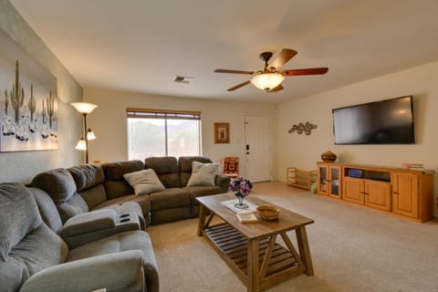 Idyllic Yuma Home with Mtn Views - Near Golfing Haus in Fortuna Foothills