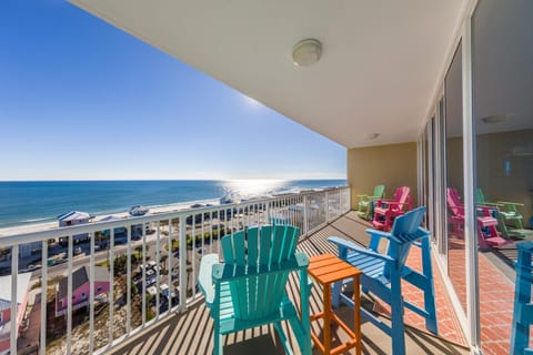 View (from property/room), Balcony/Terrace, Sea view