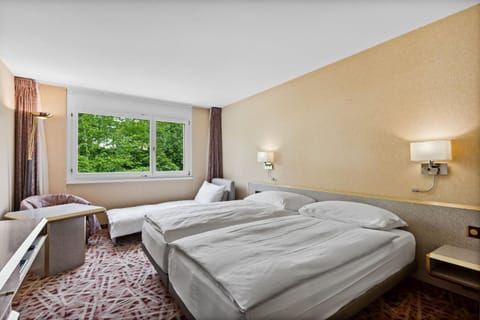 becozy Au Parc Retro Edition Self-Check-In Rooms & Studios Fribourg Hotel in Fribourg