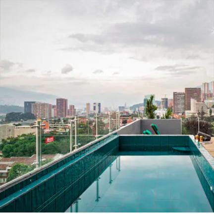 Hot Tub, Balcony/Terrace, City view, Pool view, Swimming pool