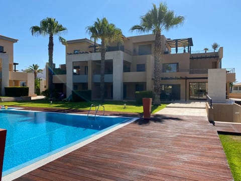 Property building, Pool view, Swimming pool