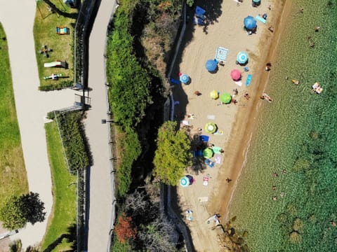 Bird's eye view, Beach, Sea view