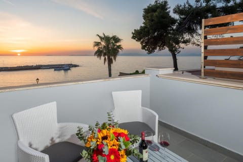 Balcony/Terrace, Sea view, Sunset