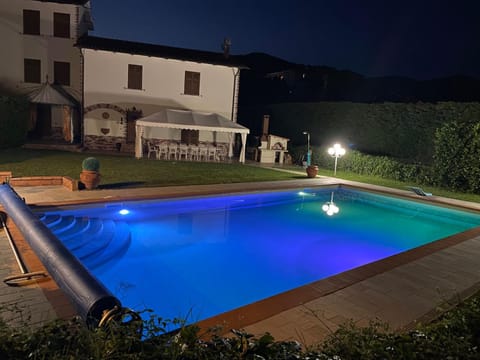 Night, Swimming pool