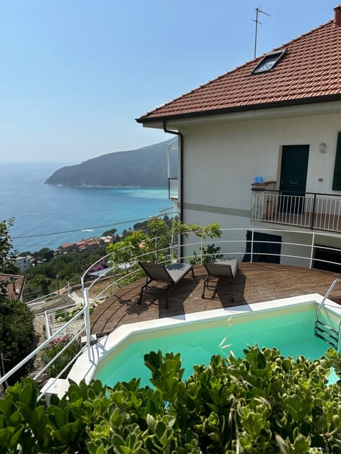 Pool view, Sea view, Swimming pool