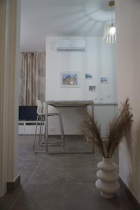 Dining area, air conditioner