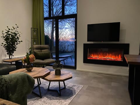 GREEN VILLA in bester Lage - Dachterrasse mit Meerblick - großer eingezäunter Garten - kinderfreundlich - Hunde inklusive - 4 Sterne Resort - direkt am Strand - Pool inklusive House in Biddinghuizen