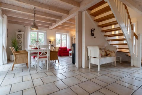 Sandkamp Reetdachhaus Hus Specht House in Sankt Peter-Ording