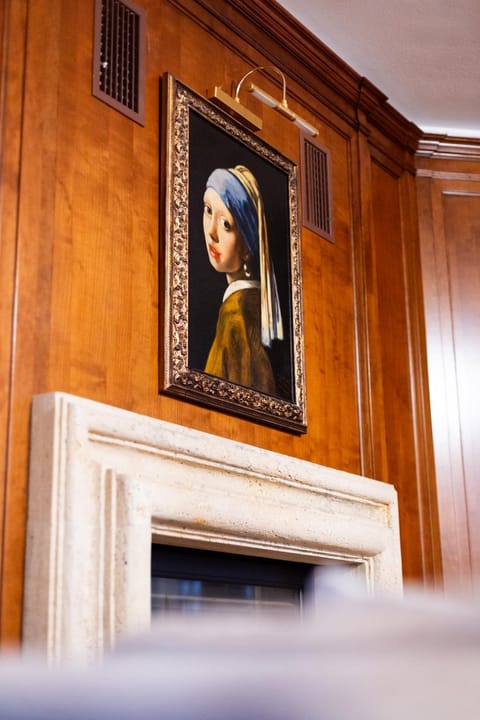 Decorative detail, fireplace