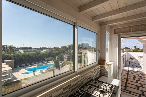 Patio, Day, View (from property/room), Balcony/Terrace, Pool view, Swimming pool