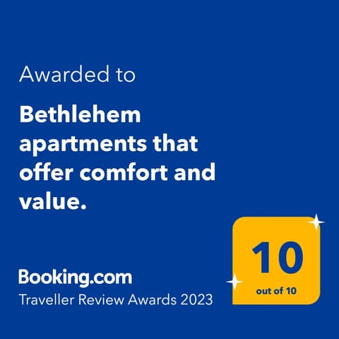 Bethlehem apartments that offer comfort and value. Condominio in Jerusalem