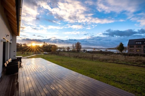 Natural landscape, Lake view, Sunset