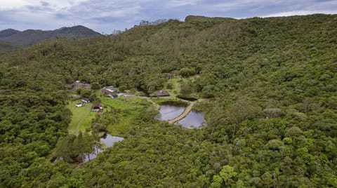 Natural landscape, Bird's eye view, Mountain view