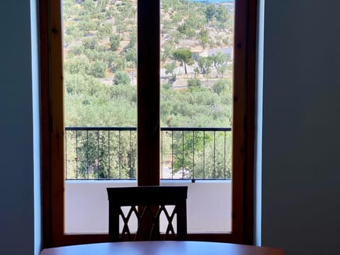 Balcony/Terrace, Living room, Seating area, Garden view