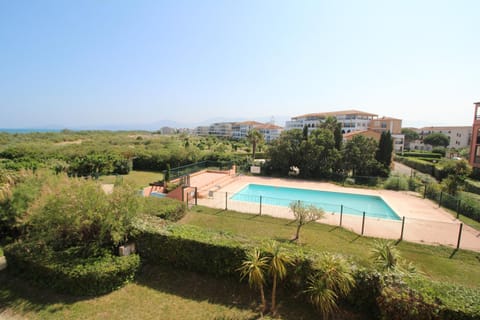 TRO91 - Studio cabine vue mer dans une residence avec piscine Apartment in Saint-Cyprien