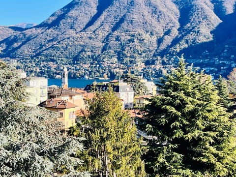 Nearby landmark, Day, Natural landscape, City view, Lake view, Mountain view